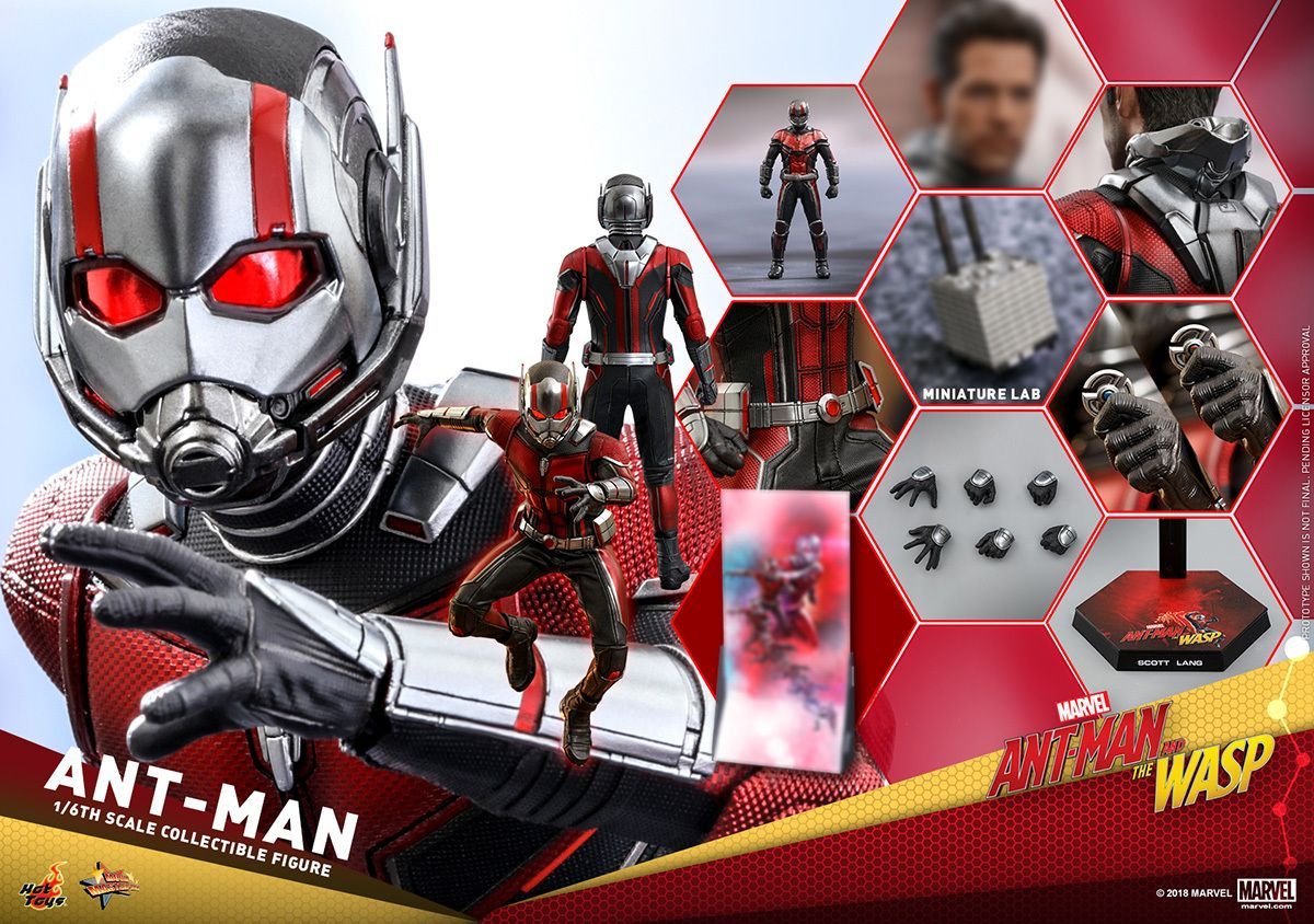 ホットトイズ 1/6 アントマン & ワスプ アントマン 未開封新品 ホットトイズ 1/6 アントマン & ワスプ アントマン 未開封新品