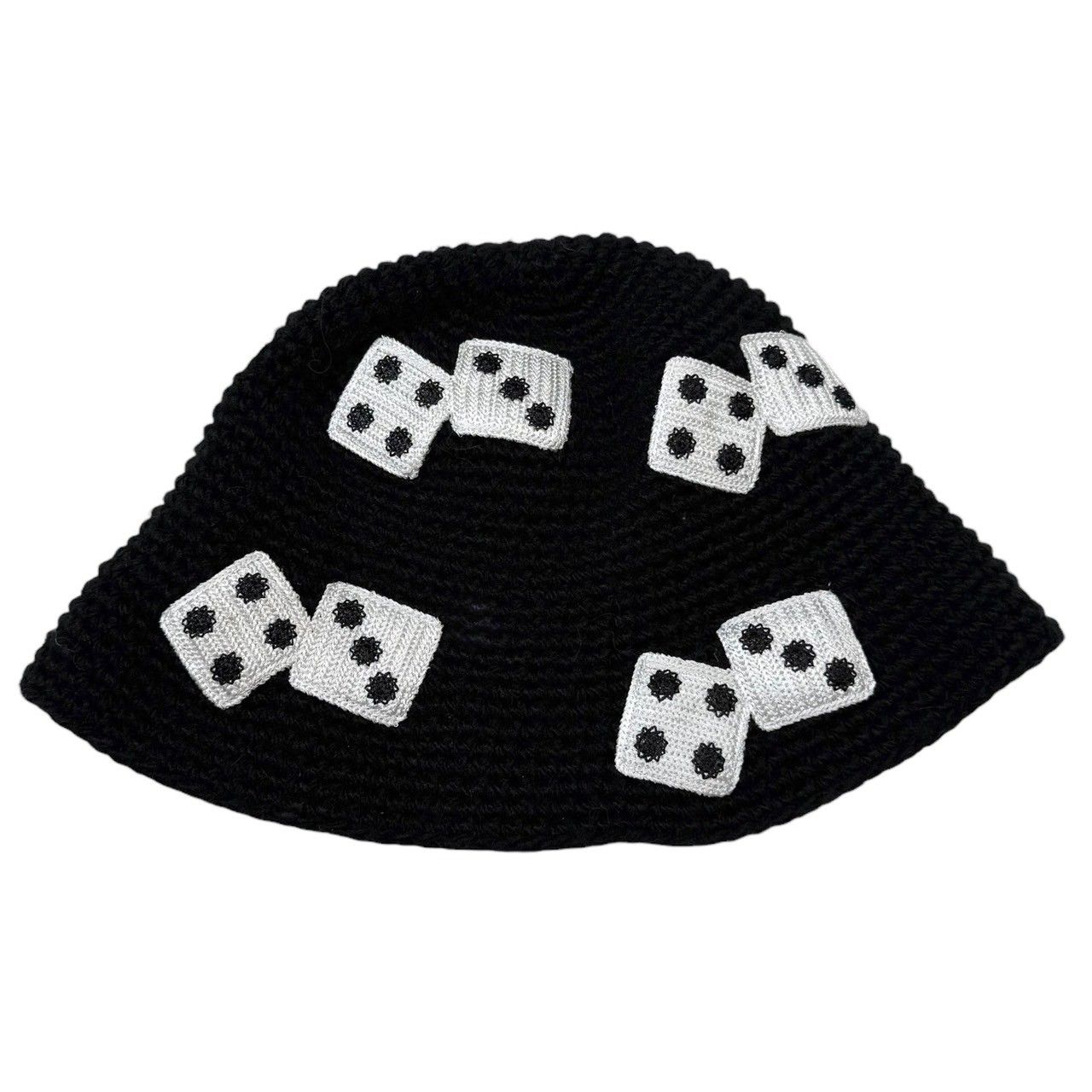 STUSSY ステューシー 24SS Dice Knit Bucket Hat ダイスデザインニット