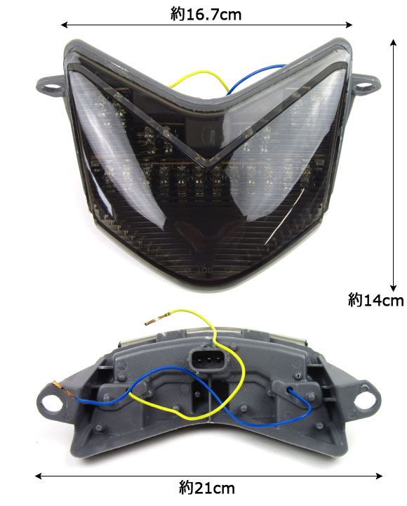いしゆう LEDテールランプ カワサキ ZX-10R 2005年～2007年 2輪 AP-BP-38
