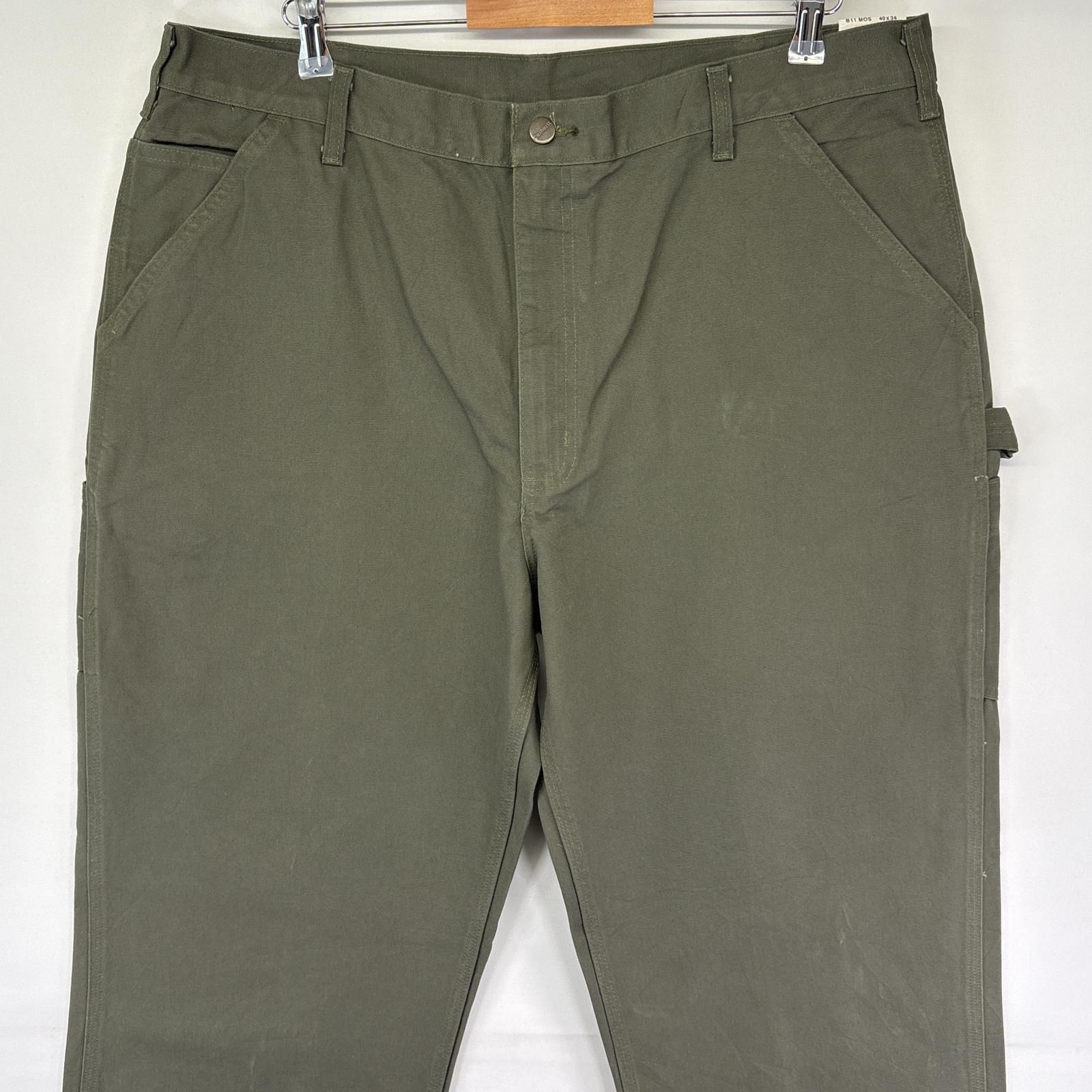 古着 美品 カーハート Carhartt ワークパンツ タグ付き デッド