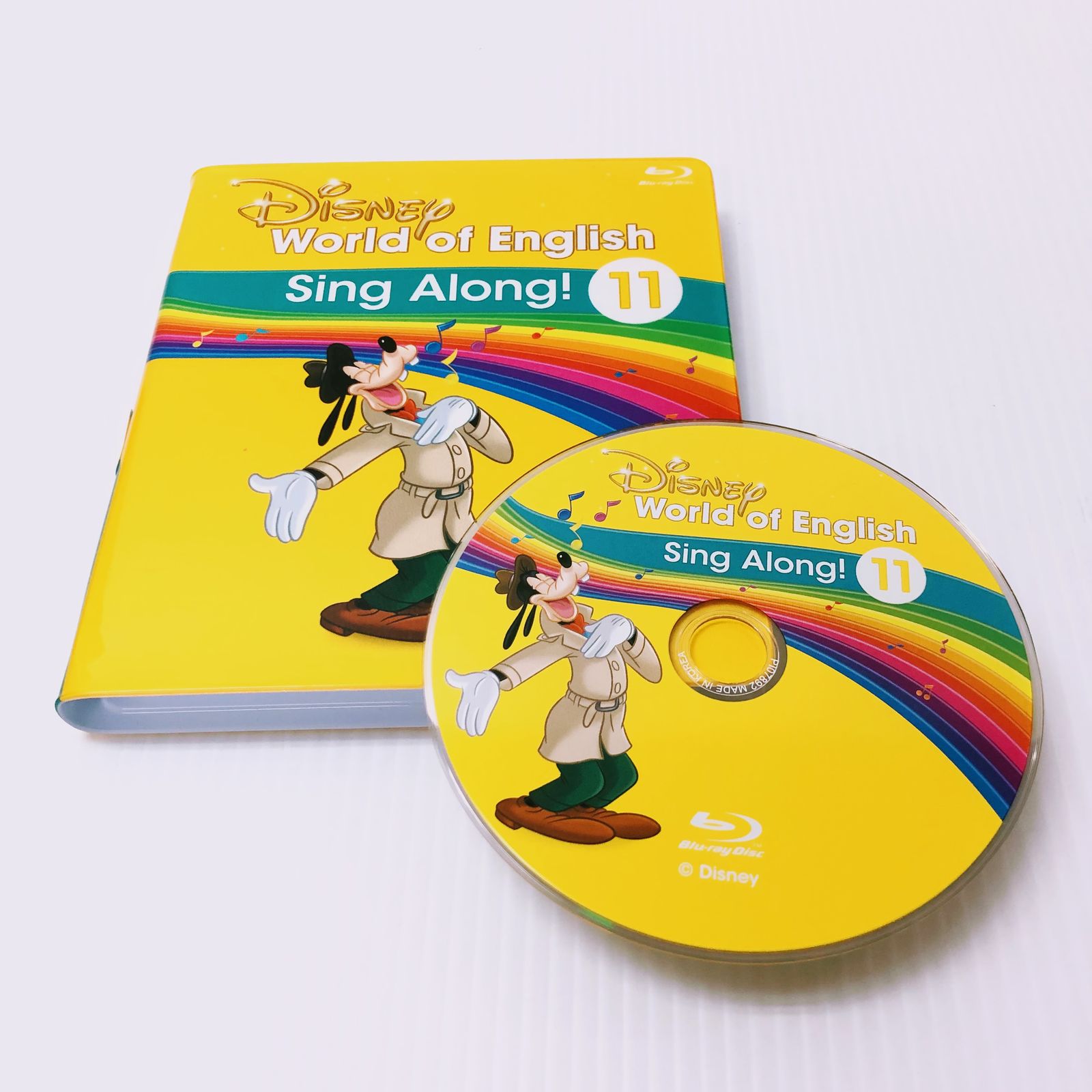 DWE ディズニー英語システム シングアロング 最新版 ブルーレイ CD