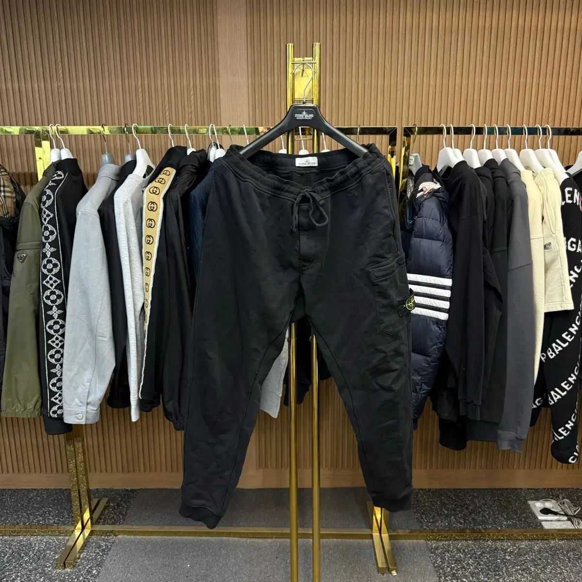 2XL サイズ STONE ISLAND ストーンアイランド ジョガーパンツ