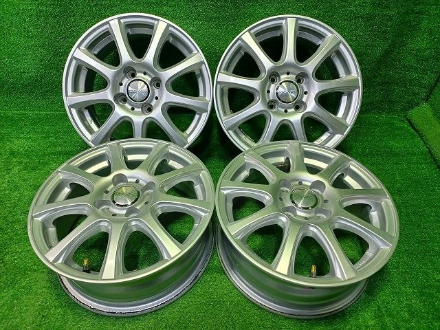 DUFACT ﾌｨｯﾄ ホイール アルミ シルバー 14インチ 5.5J 4穴 4本 100 42