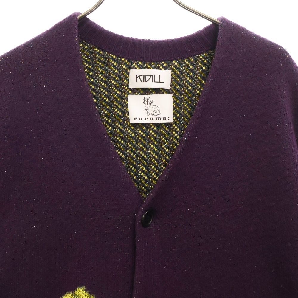 KIDILL (キディル) 22AW ×rurumu Knit Cardigan Rose Garden