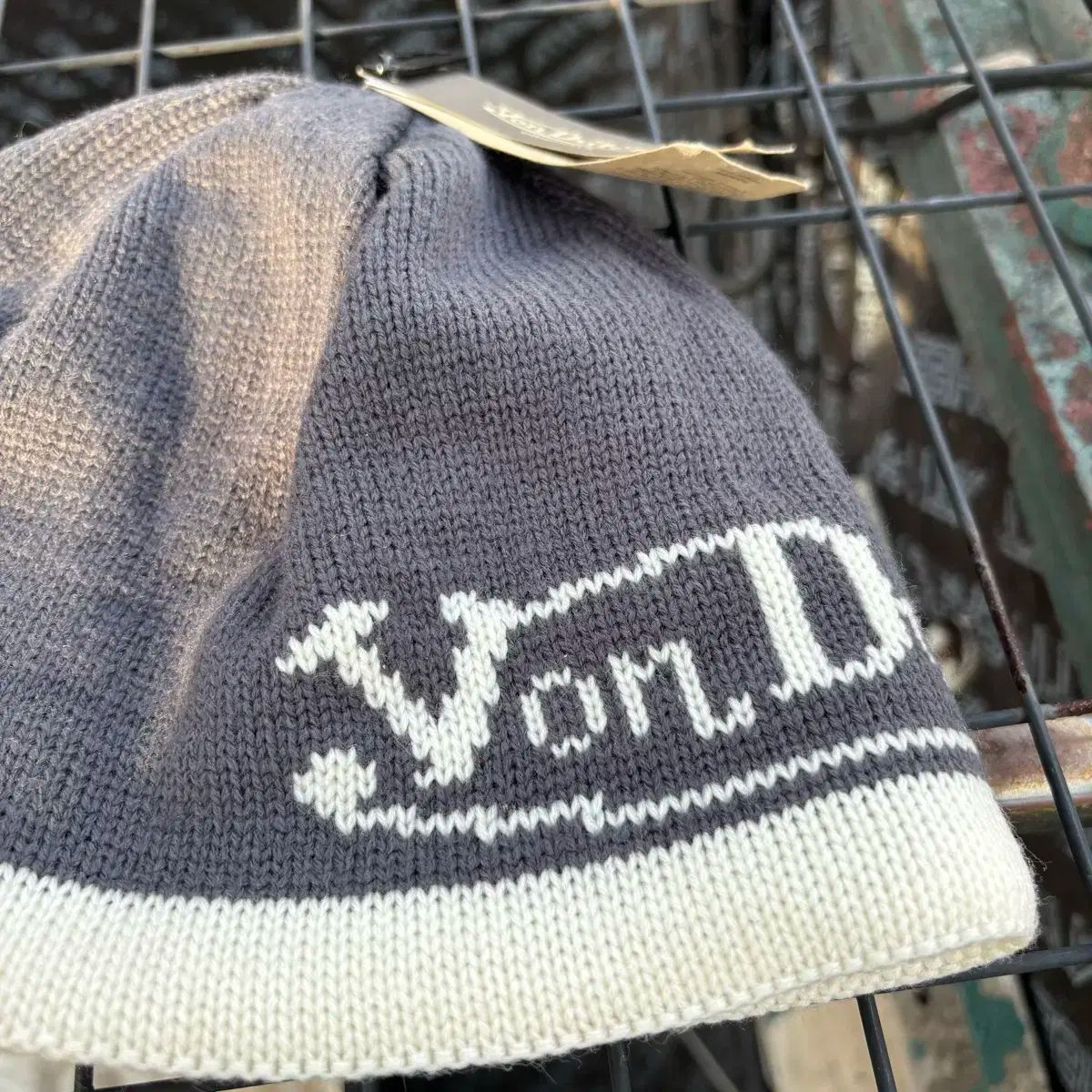 Von Dutch 00s Von Dutch(ボンダッチ) デッドストック グレー ビーニー