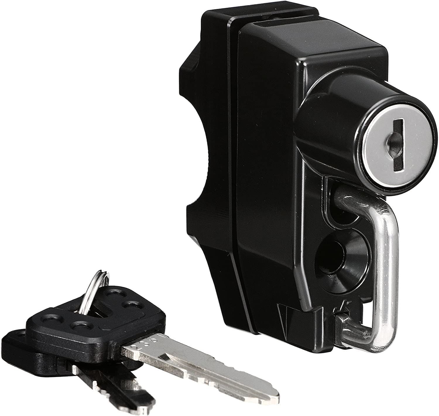 【人気商品】CT125ハンターカブ(JA55/JA65) ダックス125(JB04) モンキー125(JB02/JB03) グロム(JC61/JC92) 汎用 ブラック/ブラック 80-564-90050 ヘルメットホルダー キタコ(KITACO)