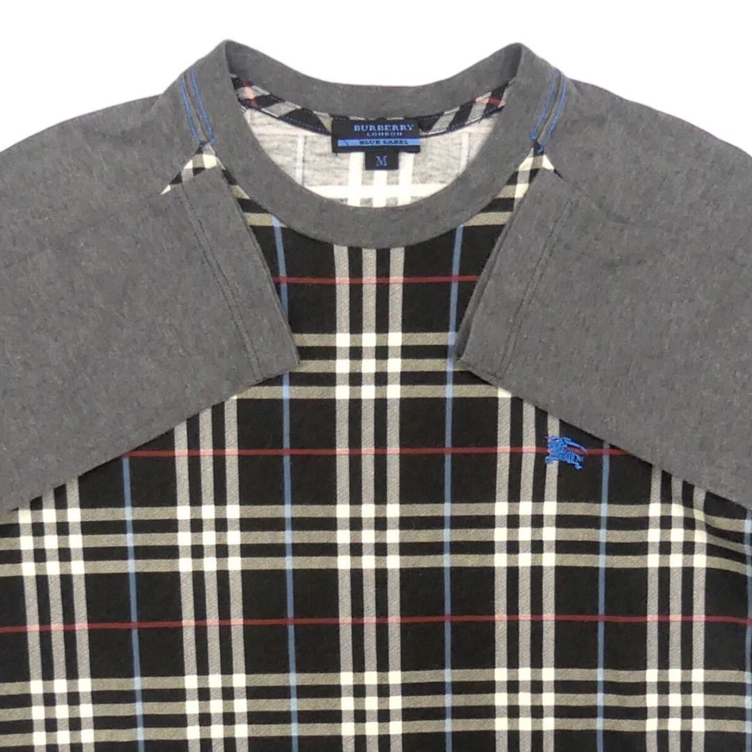 廃盤 バーバリーブラックレーベル Tシャツ M メンズ カットソー TY2703 廃盤 バーバリーブラックレーベル Tシャツ M メンズ カットソー