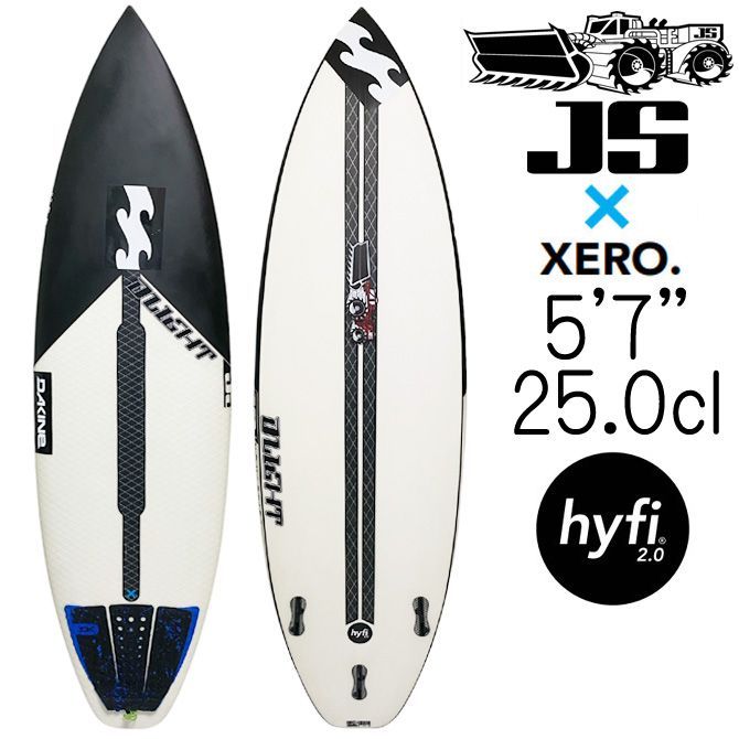 中古】JSサーフボード ゼロ ハイファイ 2.0 EPS モデル 5'7 25.0L ユーズドボード / UsedSurfboard JS  Industries SurfBoards Xero Hyfi 2.0 EPS Model 170.2cm - メルカリ