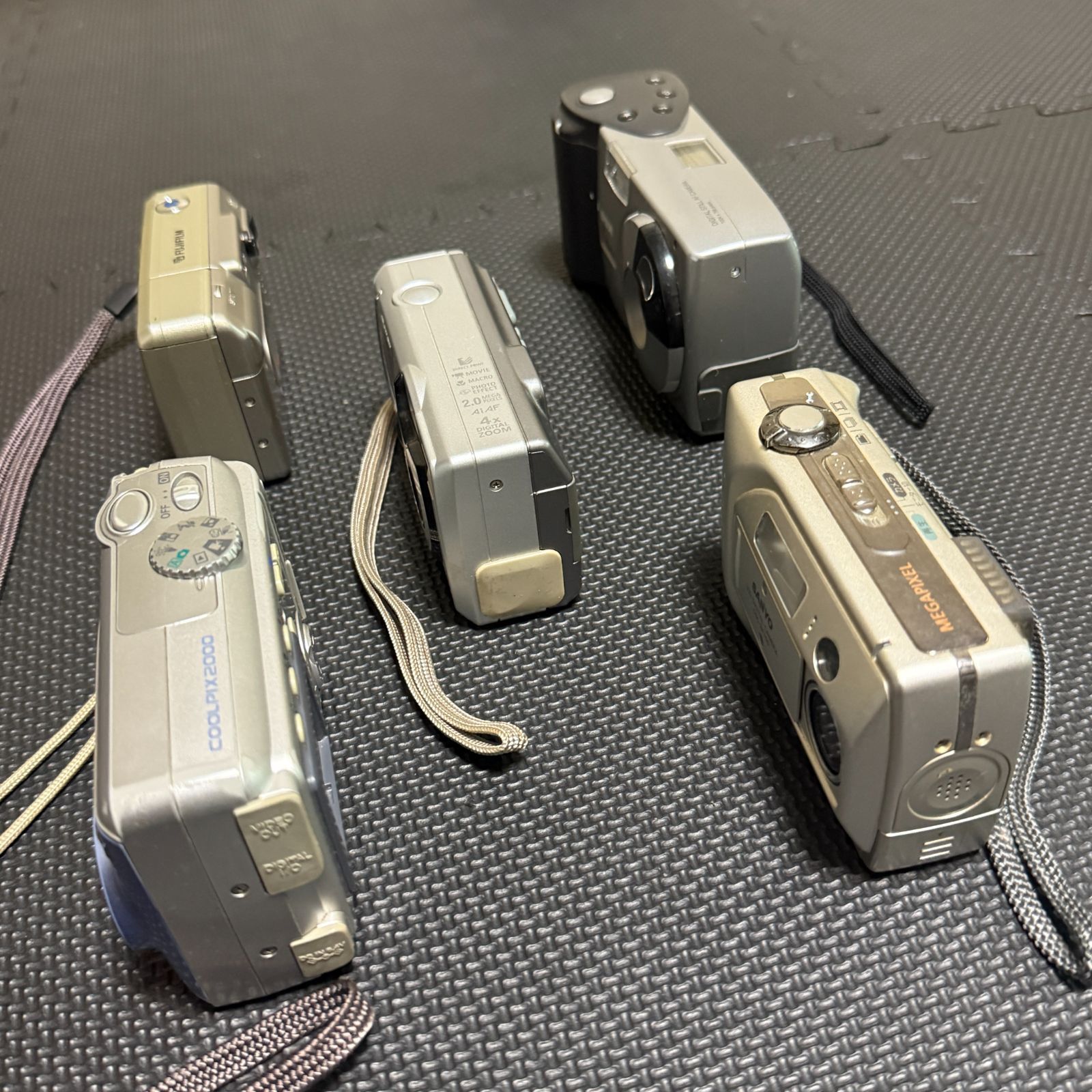 デジタルカメラ まとめ売り 5台セット 動作未確認 ジャンク品 デジタルカメラ 6台セット 動作未確認 ジャンク まとめ売り