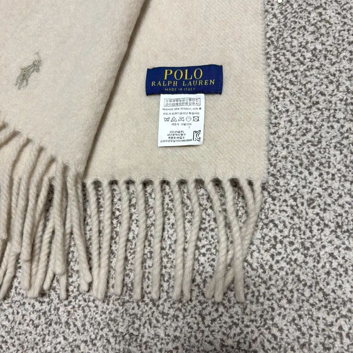 カシミア100 ポロ 本物 ラルフローレン カシミア マフラー A+ 楽天市場