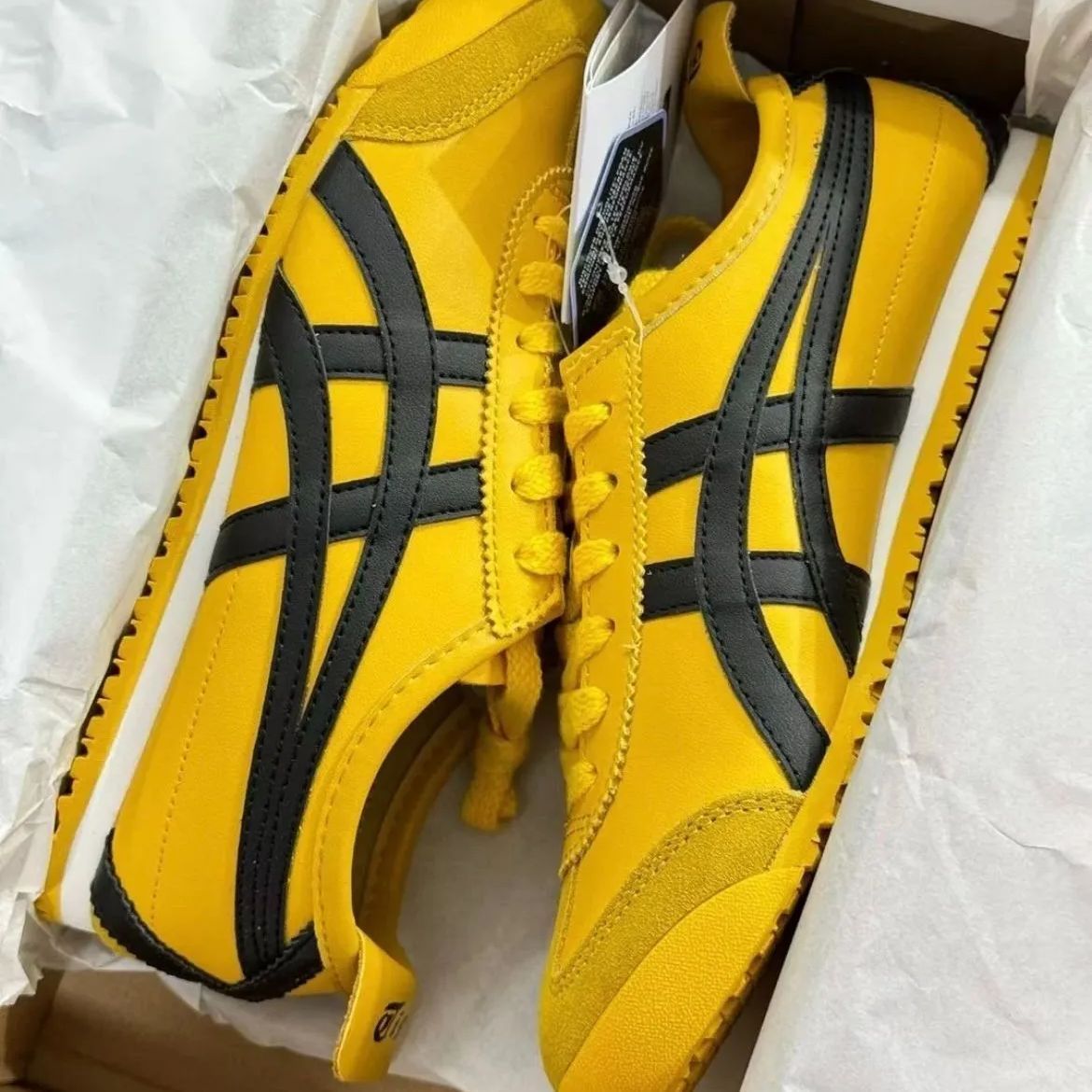 未使用 Onitsuka Tiger MEXICO (オニツカタイガー) イエロー