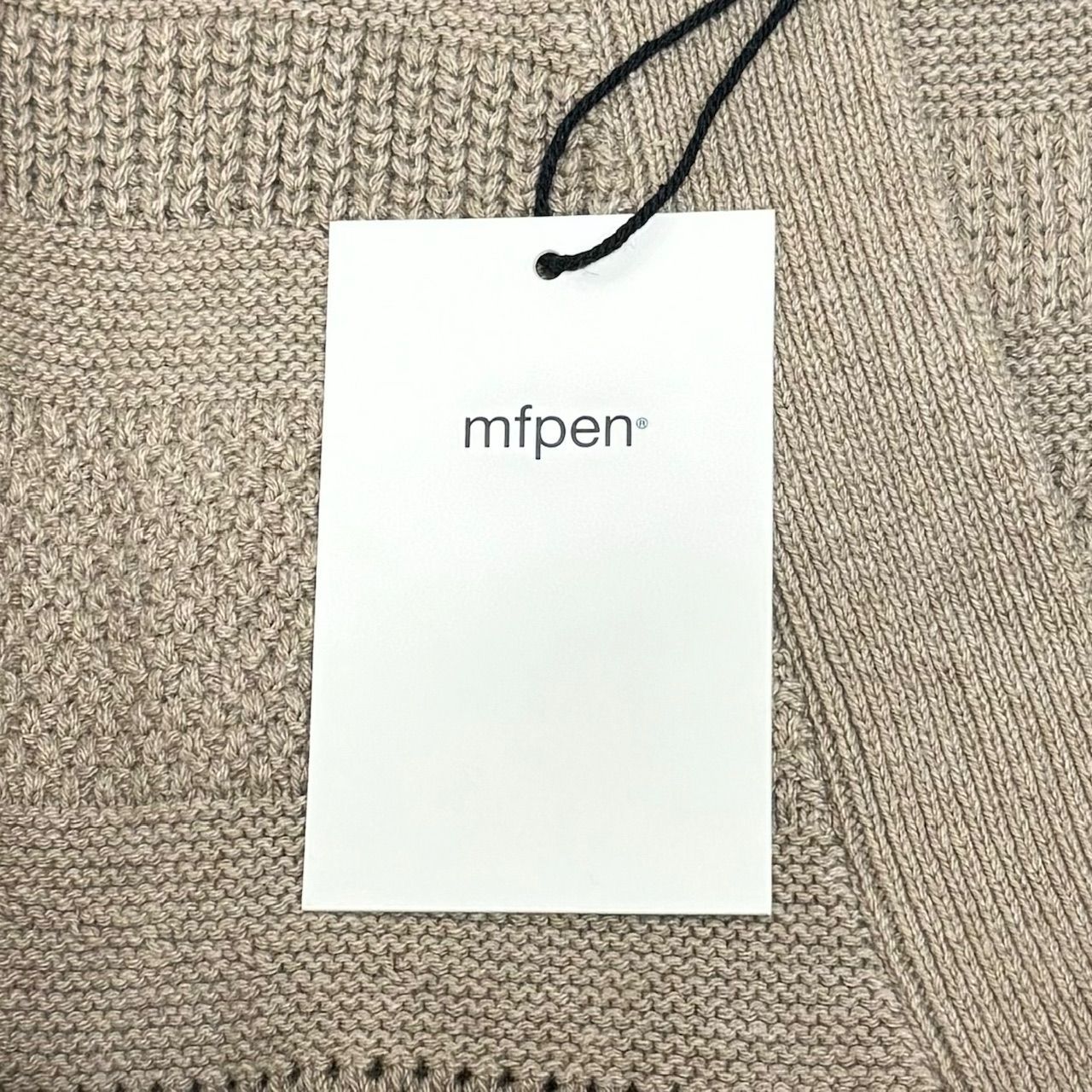 新品 mfpen 22SS House Cardigan ハウス カーディガン ニット セーター 