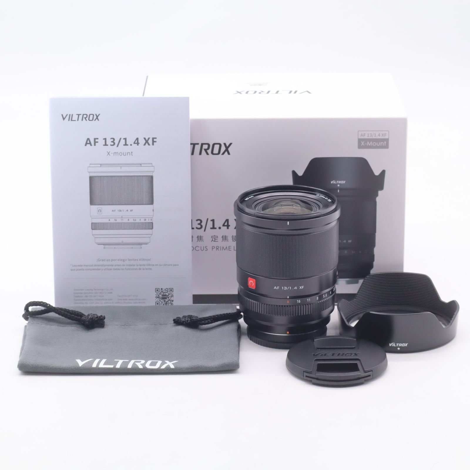 ☆極上品☆VILTROX AF 13mm F1.4 STM ASPH ED IF フジフイルムX用 