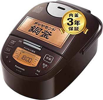 生活家電 【】 パナソニック 炊飯器 5.5合 IH式 ブラウン SR-FD100-T