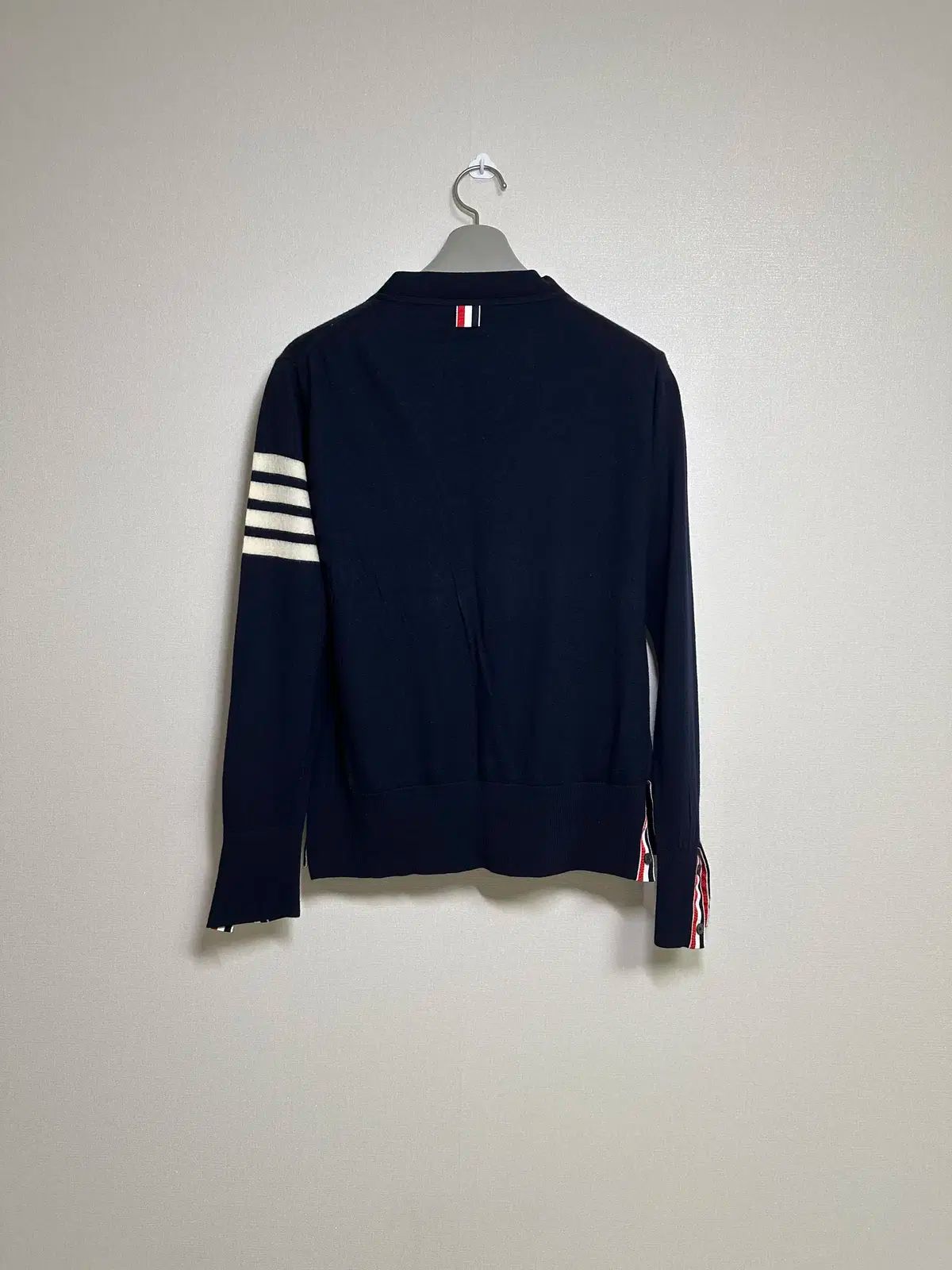 2size Thom Browne トム ブラウン ウールカーディガン ネイビー