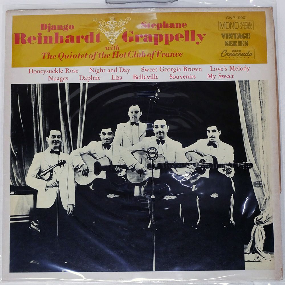 米 US盤 DJANGO REINHARDT/QUINTET OF THE HOT CLUB OF FRANCE