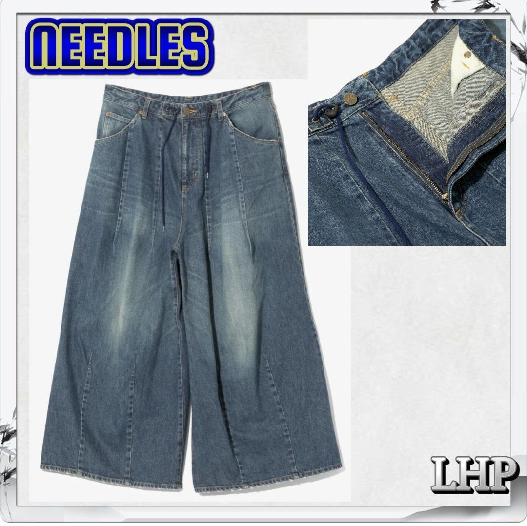 正規品 LHP NEEDLES ニードルズ デニム素材 ヴィンテージ感 ロング 