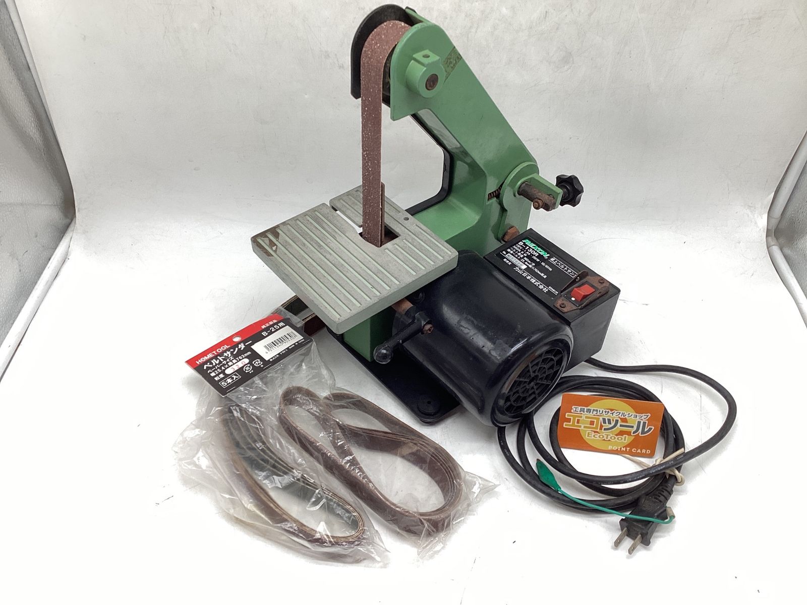 品 〇REXON|レクソン 卓上ベルトサンダー B-130R ITWACBCKO96Q エコツール豊田インター店 M02