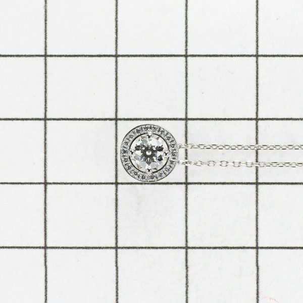 フォーエバーマーク Pt ダイヤモンド ペンダントネックレス 0.31ct D0 