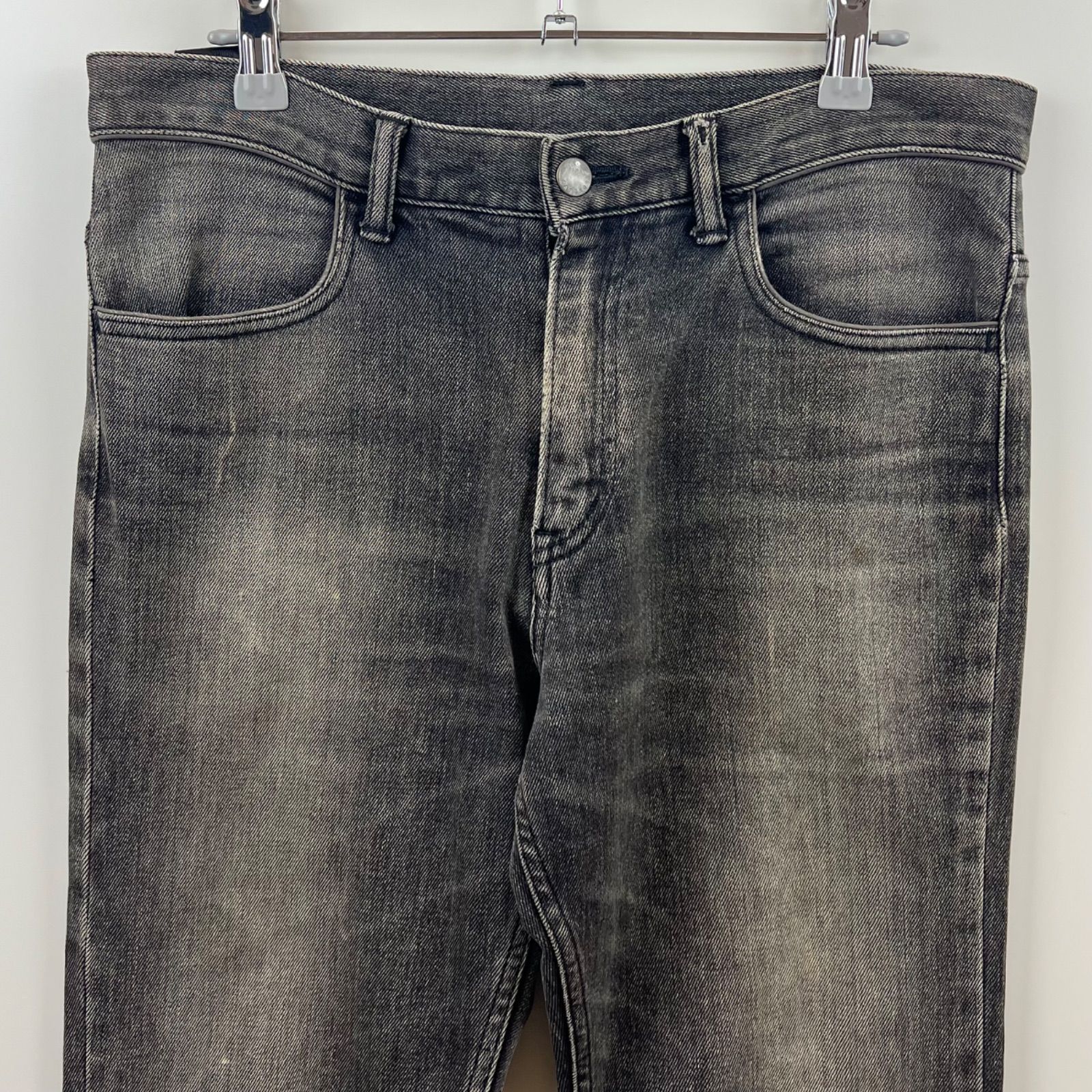 N.HOOLYWOOD エヌハリウッド ブラックデニム 231-CP01 peg N.HOOLYWOOD Black denim jeans 231-CP01 peg Mr. Hollywood