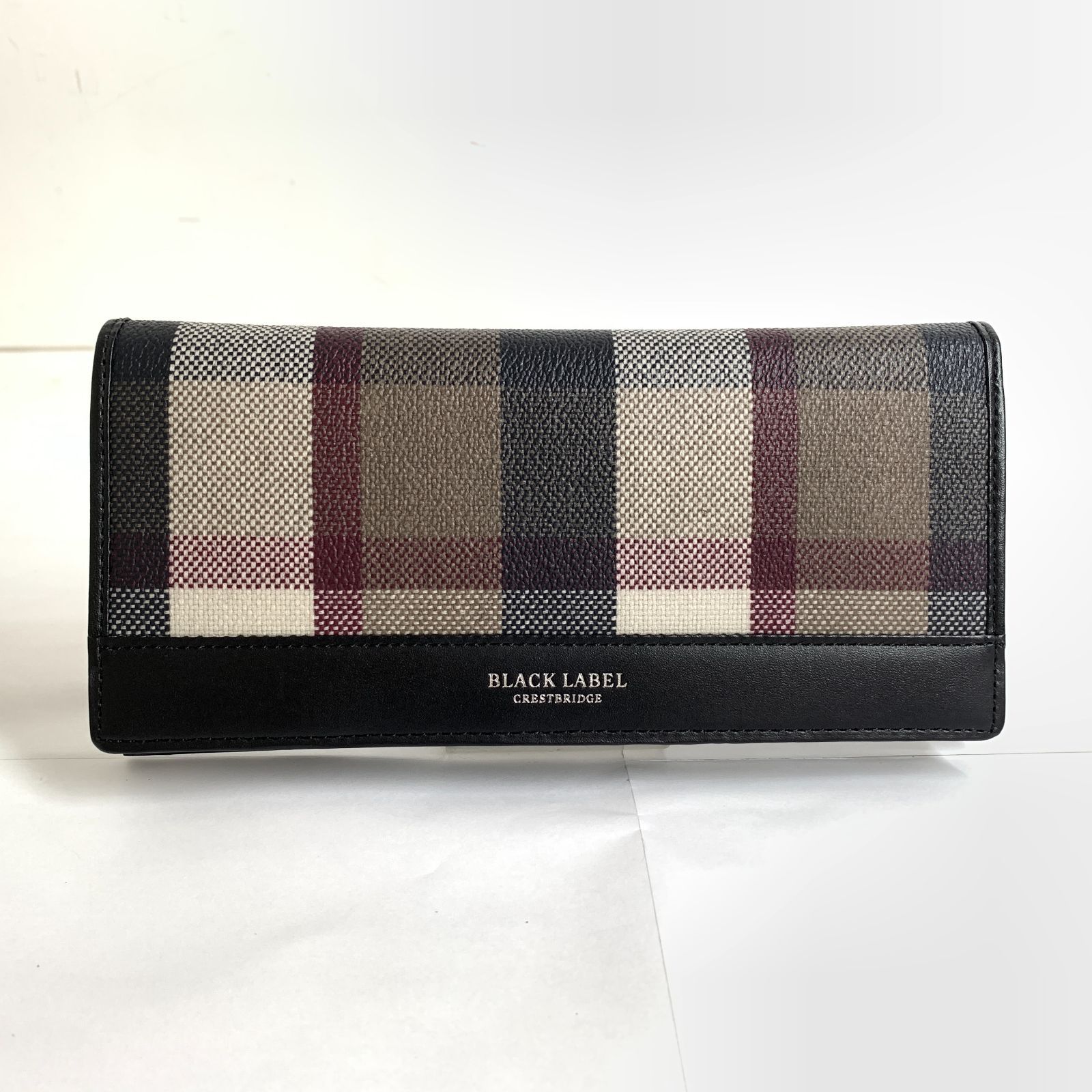 新品 ブラックレーベル クレストブリッジ 牛革 チェック柄 ターコイズ キーリング キーホルダー BLACK LABEL CRESTBRIDGE  BLACK LABEL CRESTBRIDGE 51218-717-09 ⁄ ブラックレーベル・クレスト