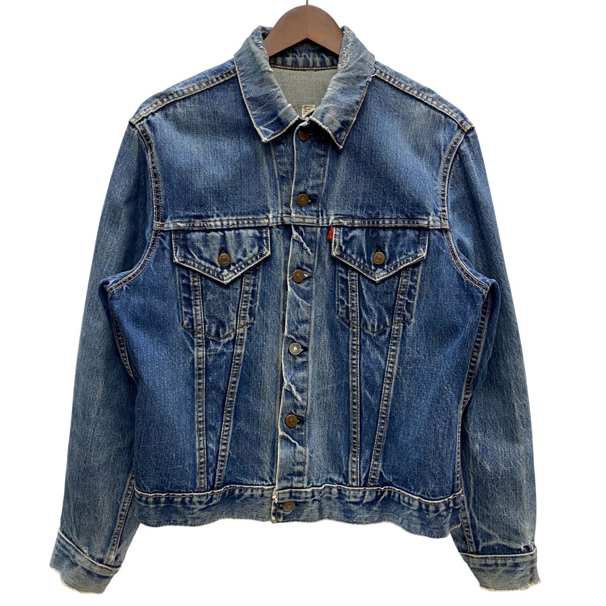 リーバイス Levi's 60's 70's 70505 BIG E ケアタグ付き ボタン裏522
