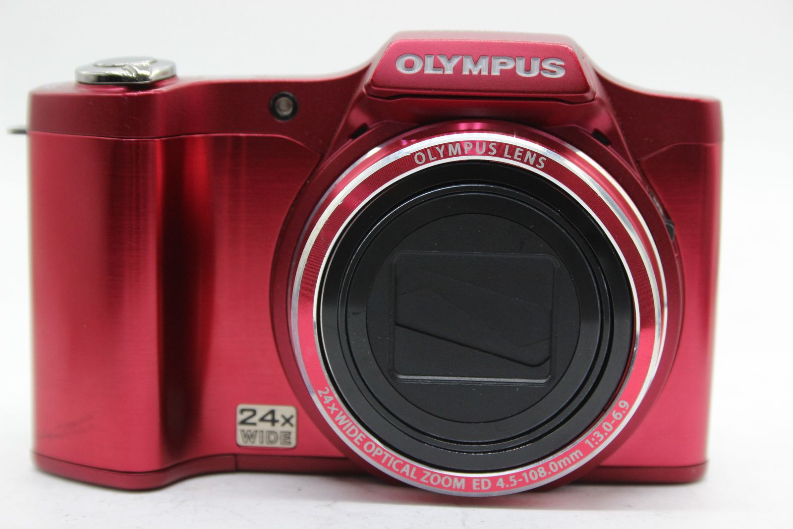 美品 返品保証】 オリンパス Olympus SZ-14 レッド 24x Wide