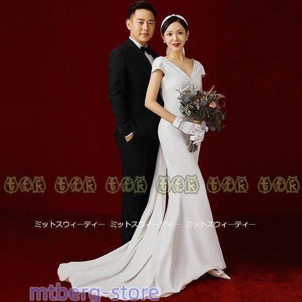 結婚式 ロングドレス