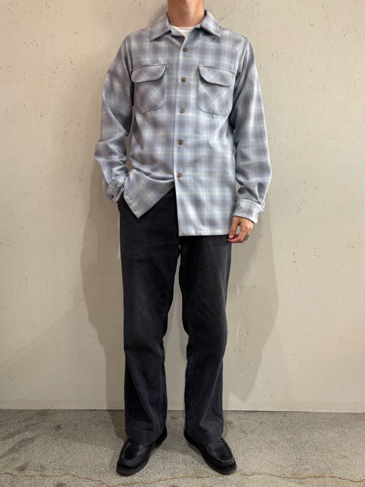 Pendleton】 Wool Board Shirt S 