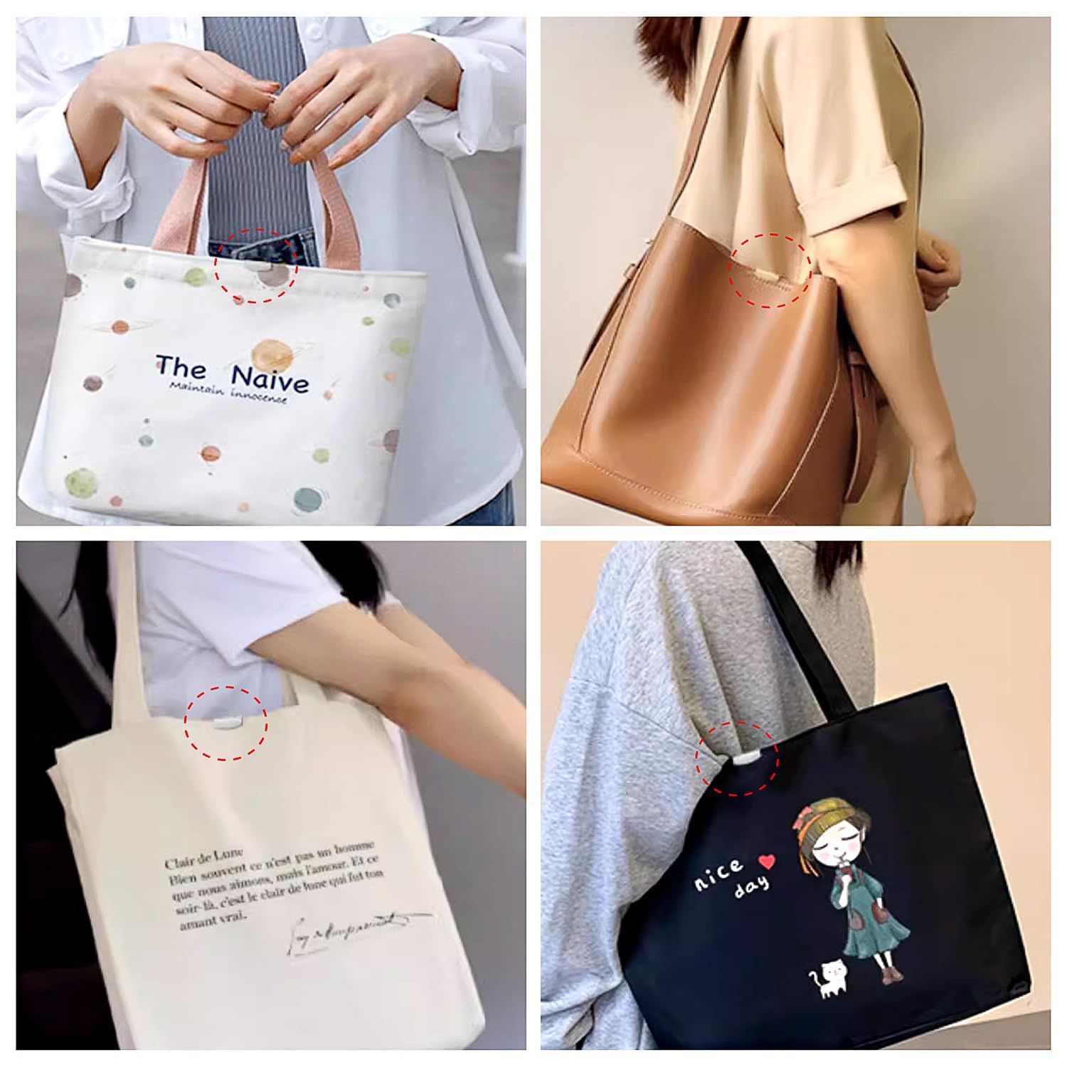 新品 マグネットボタン はさんでつけるマグネットボタン 2ペアセット