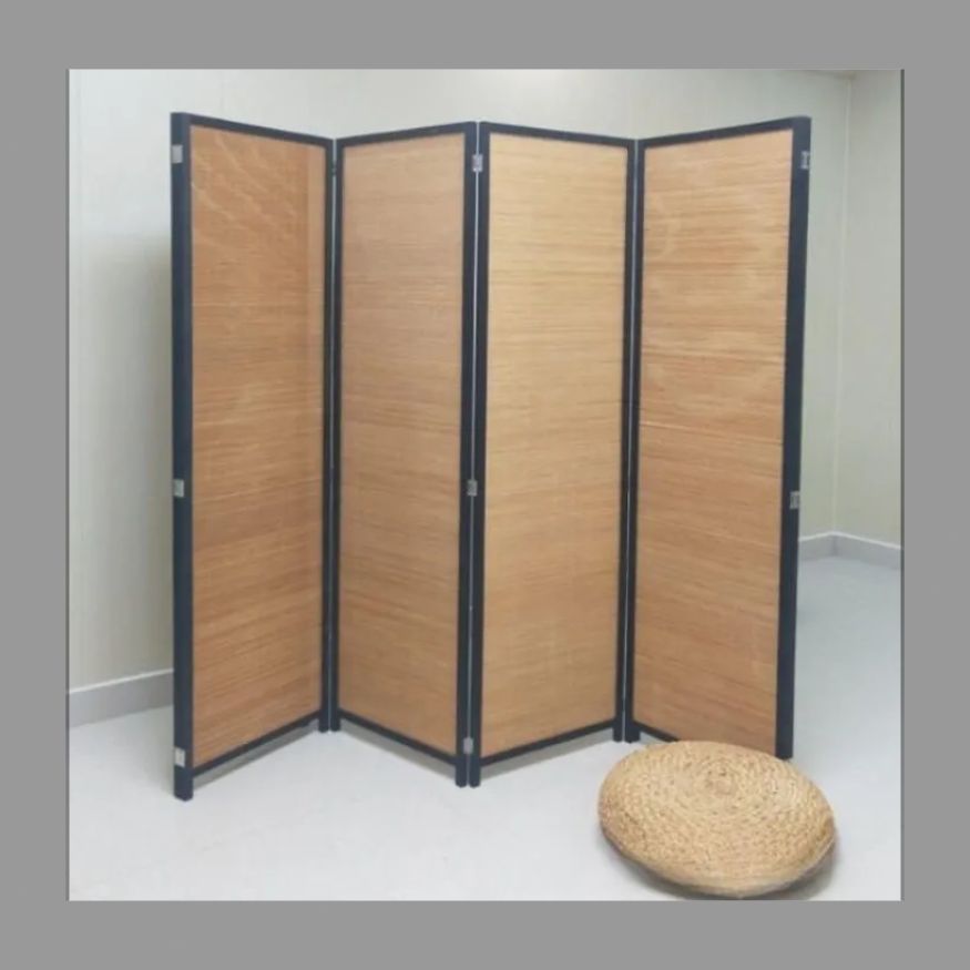 可動竹編み屏風仕切りシンプル竹家居屏風リビングオフィス玄関屏風仕切り