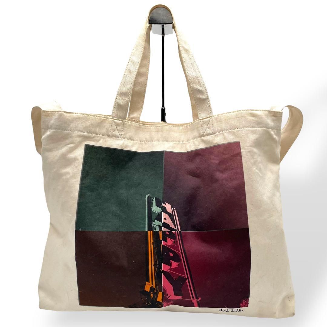 良品 Paul Smith 2way トートバッグ ショルダーバッグ
