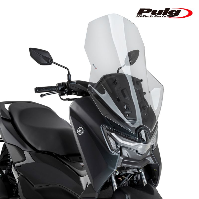 Puig 22407W WINDSHIELD V-TECH LINE TOURING CLEAR YAMAHA NMAX 125 25- NMAX 125 TECH MAX 25- プーチ スクリーン カウル