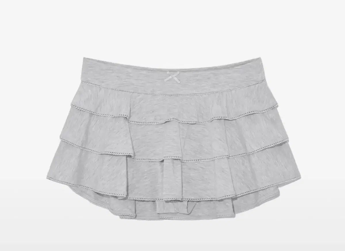 GLOWNY グロウニー PICOT FRILL MINI SKIRT