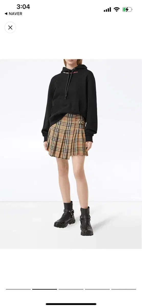 正規品 BURBERRY チェックスカート 彩 バーバリー チェックのスカート