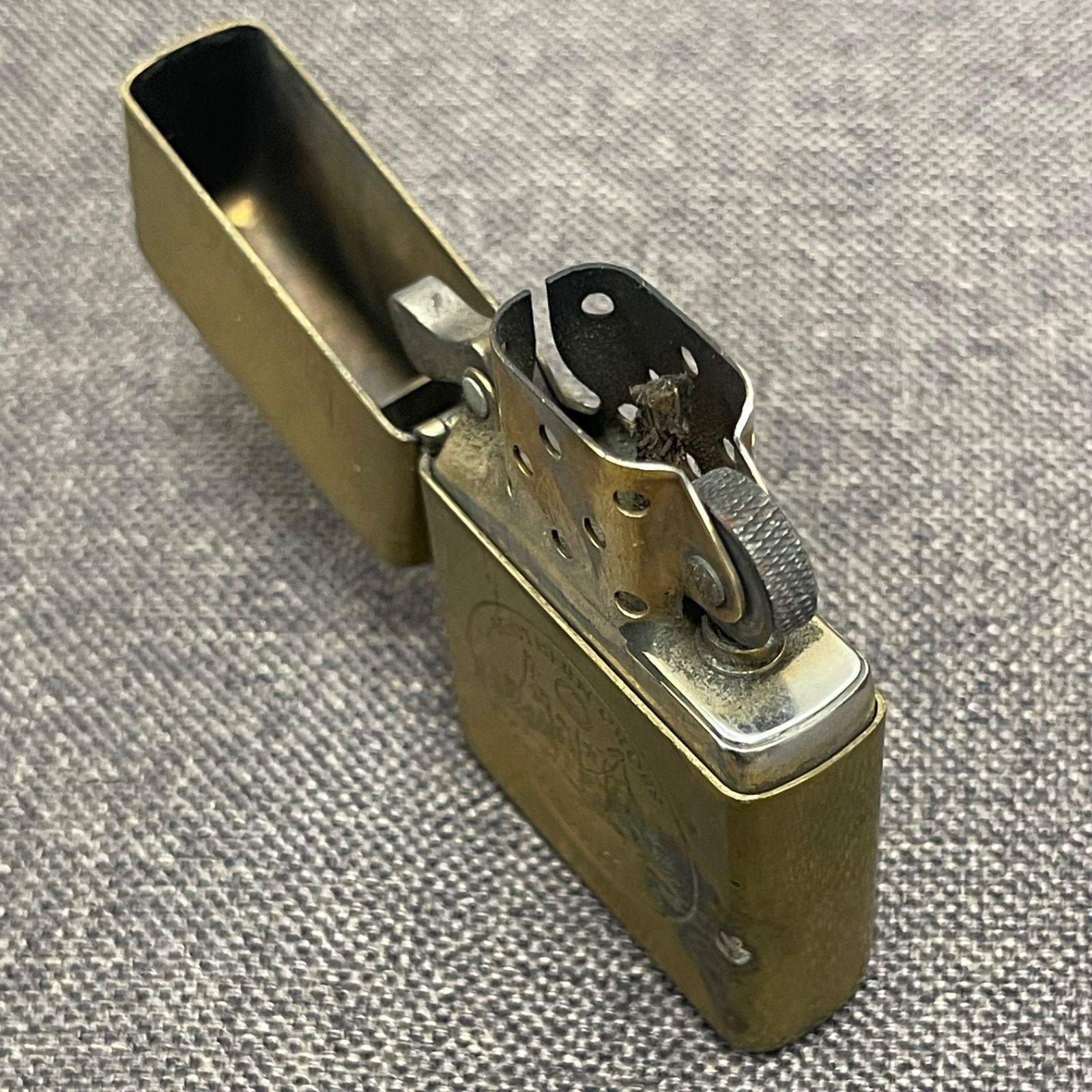 ZIPPO❤️チョッパー メリケンサック❤️Armor ソリッドブラス NPA】zippo ジッポー SOLID BRASS SOUTHERN CROSS COUNTRY