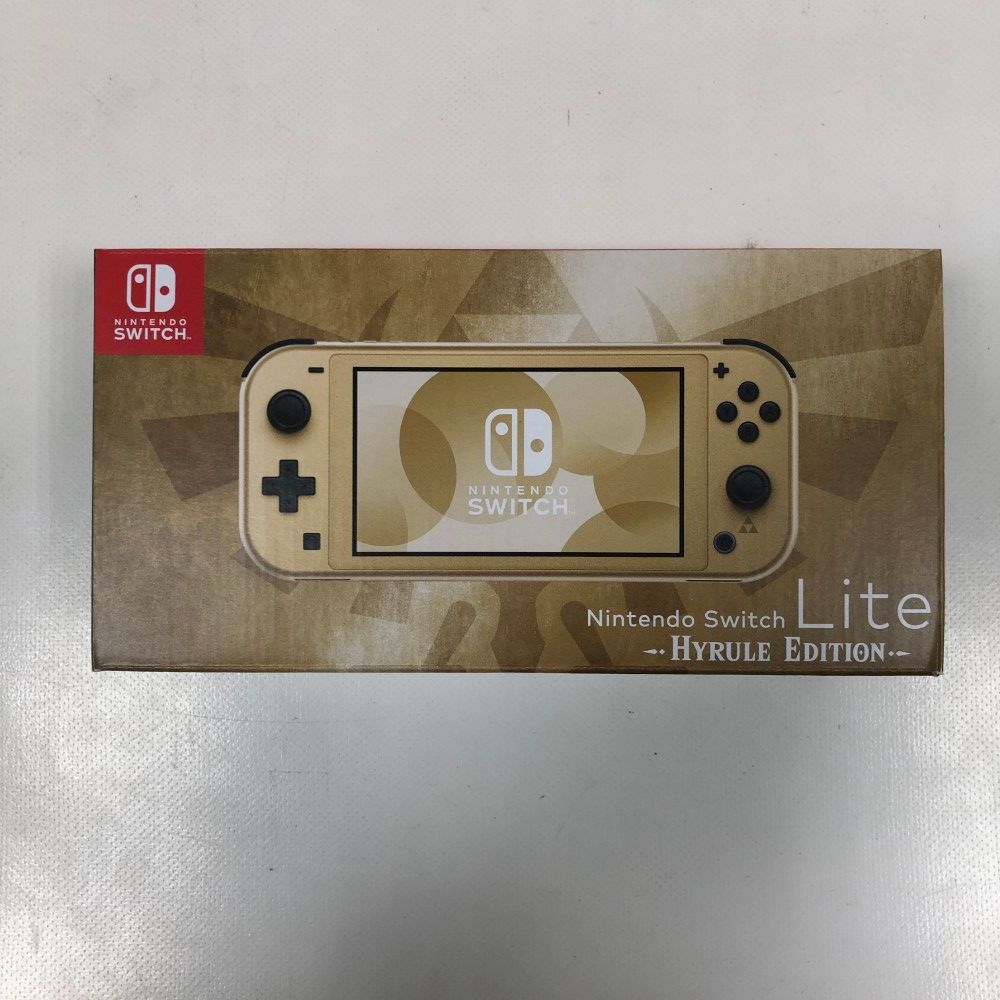 07w19054 Nintendo Switch Lite本体 ハイラルエディション  新品未使用品  ゲームハード  【中古品】