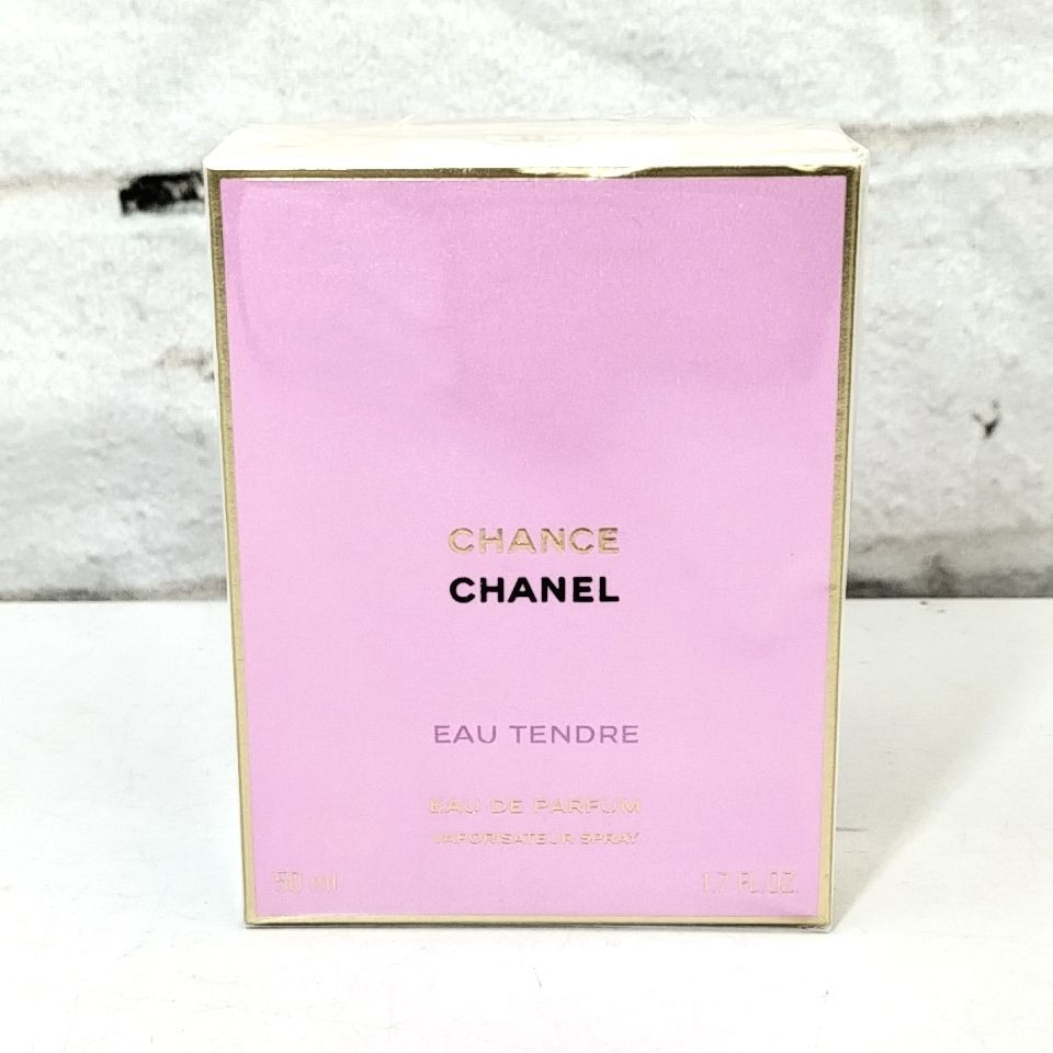 C 8 【 CHANEL 】 未開封 50ml CHANCE EAU TENDRE シャネル
