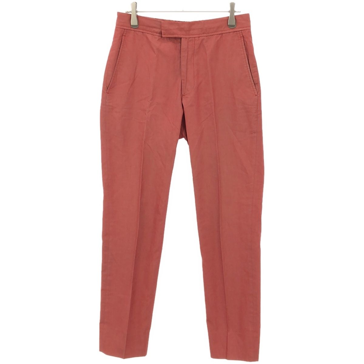 JIL SANDER ジルサンダー コットンテーパードスラックスパンツ