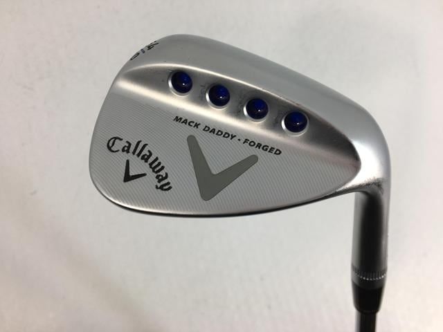 【中古ゴルフクラブ】キャロウェイ MACK DADDY フォージド ウェッジ クローム 54.10 (日本仕様) D/G AW【14日間返品OK】
