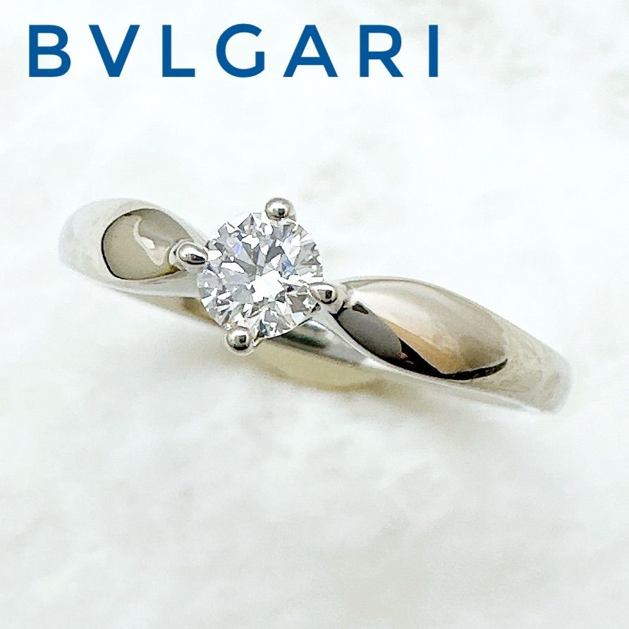 美品🌟BVLGARI ディディカータ ア ヴェネツィア ダイヤモンド プラチナ リング 50 約10号 U - メルカリ