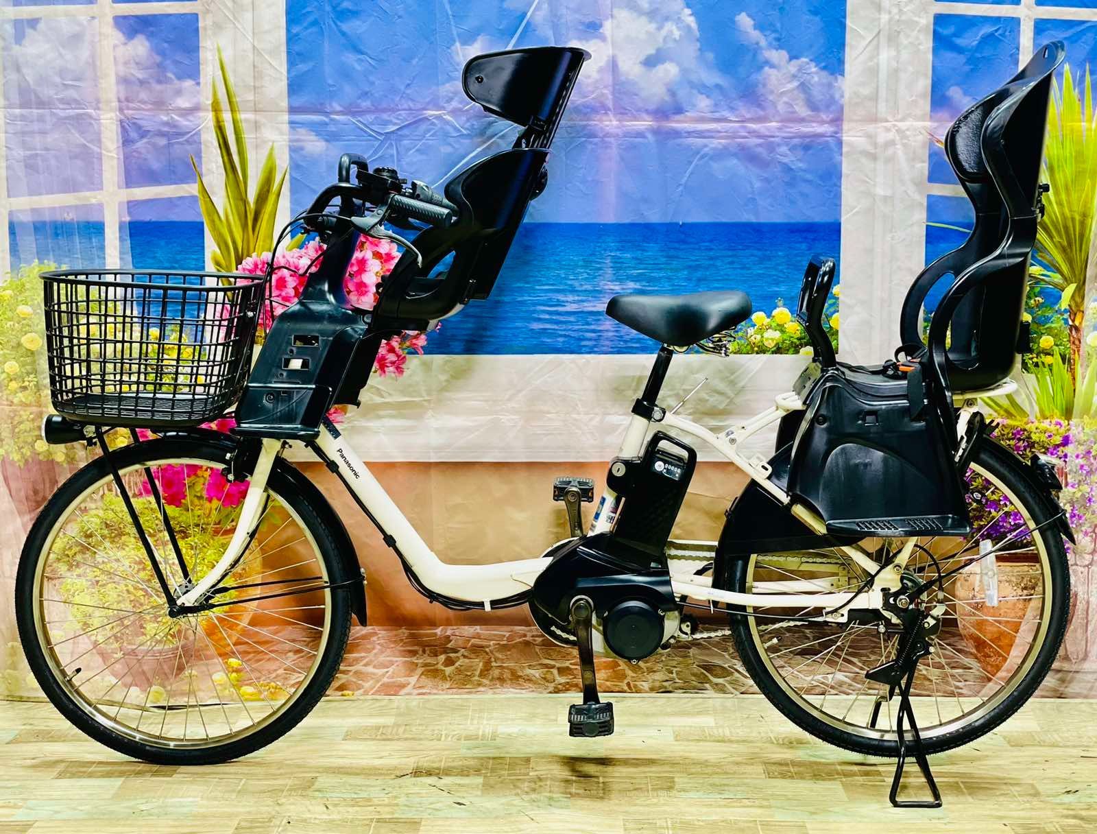 王様 ギュットアニーズ⭐️16AHパナソニック子供乗せ電動アシスト自転