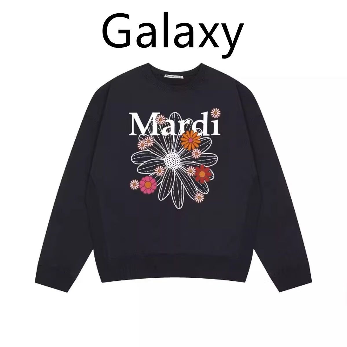 Mardi 代官山限定 スウェット Mardi Mercredi フラワープリント