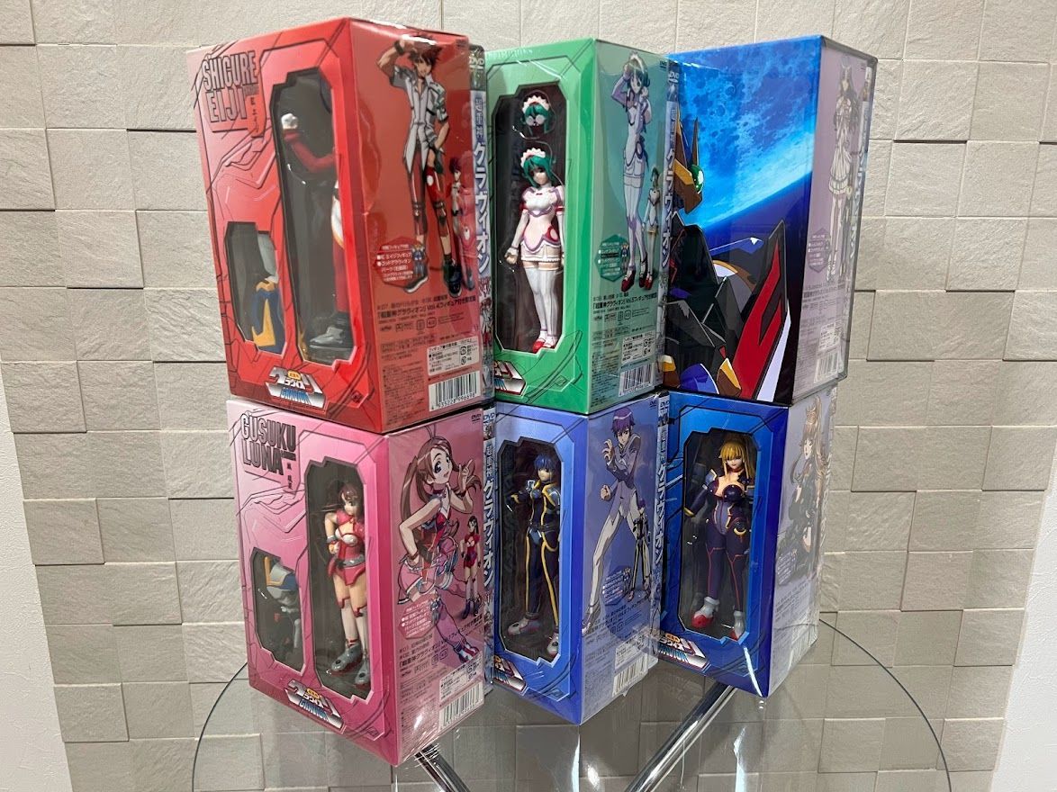 未開封/全巻フィギュア付き限定版】DVD 超重神グラヴィオン 全6