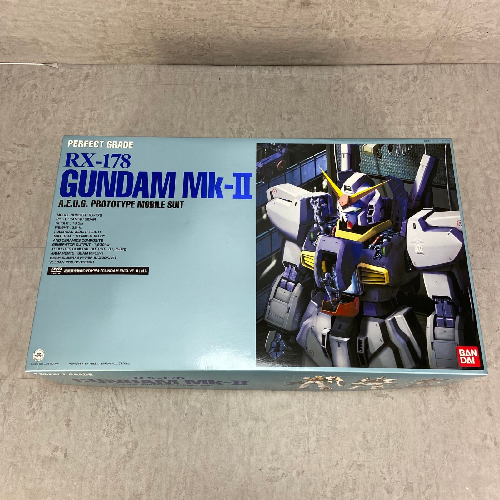 BANDAI バンダイ RX-178 ガンダムMk-II エゥーゴカラー 機動戦士Zガンダム プラモデル PG パーフェクトグレード 1/60 -  メルカリ