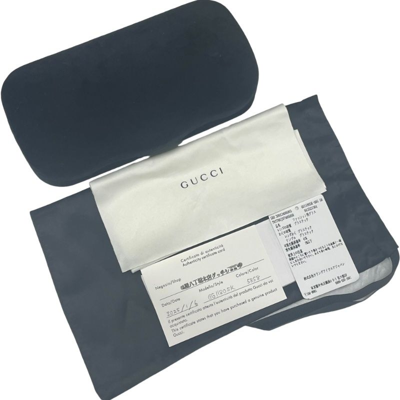 GUCCI グッチ アジアンフィット サングラス ピンク プラスチック