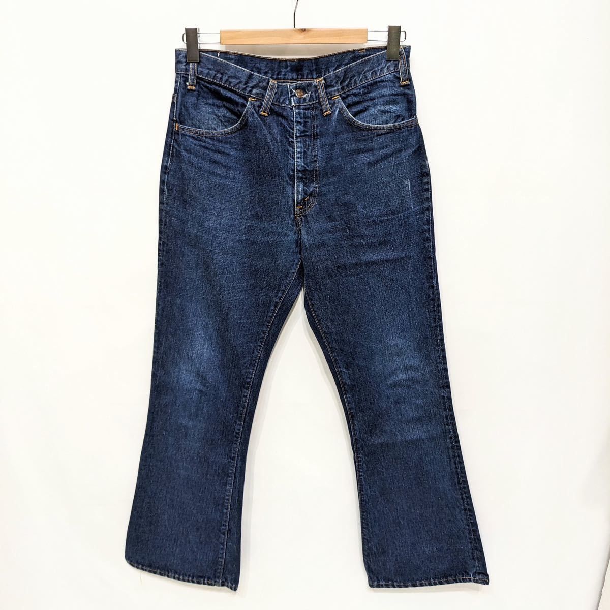 70s ヴィンテージ ウエスト82cm Levi's リーバイス 646 フレア デニム