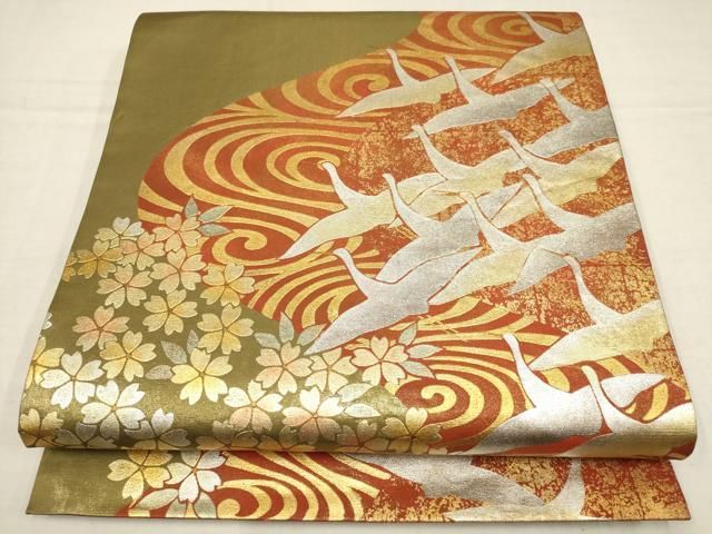 未着用　付け下げ　夏用　絽　短冊　鷺　鶴　金彩　パープル系　着物　052w d 楽天市場】シルック 絽 付下げの通販