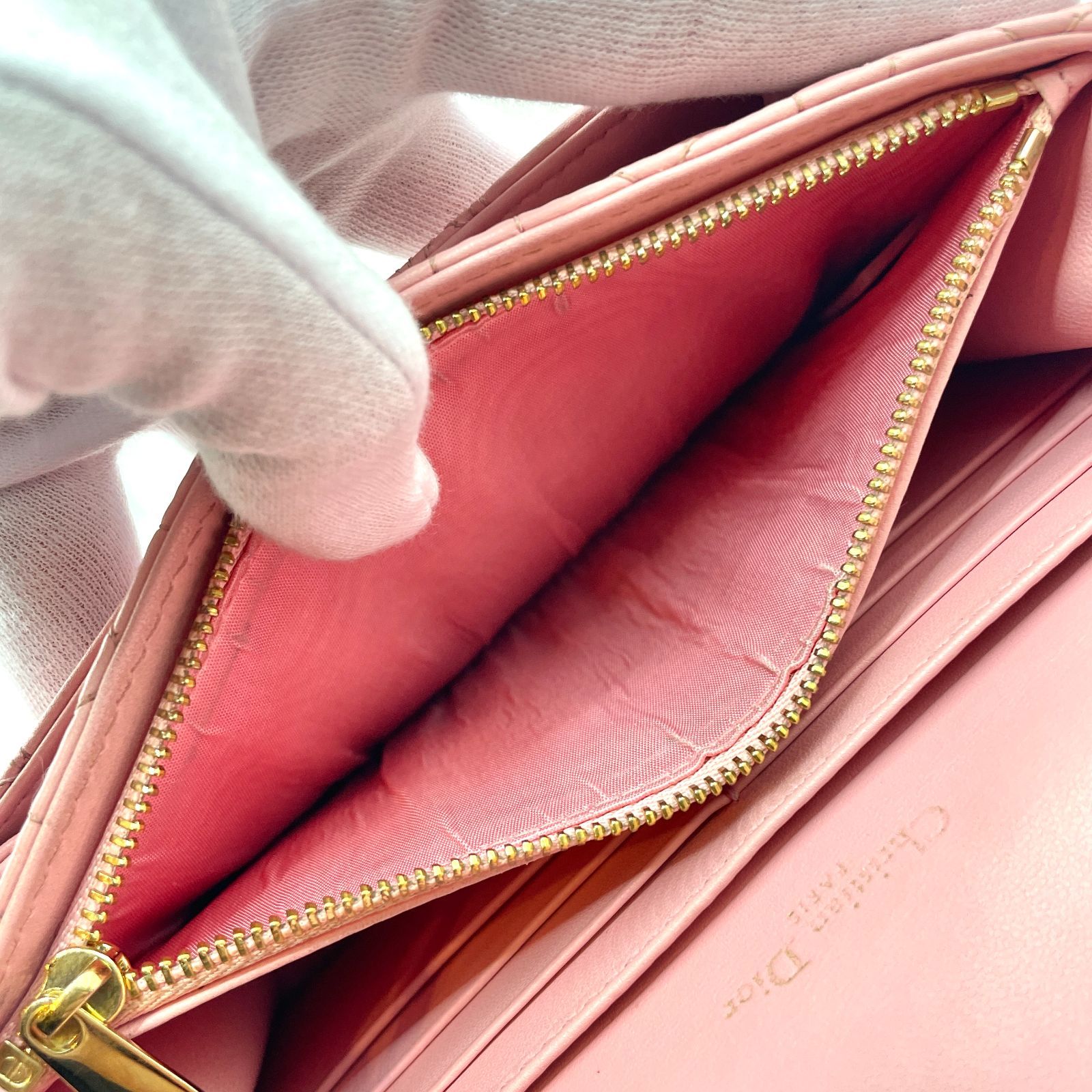 470】美品 MISS DIOR/ミスディオール カナージュ ショルダー/チェーン 