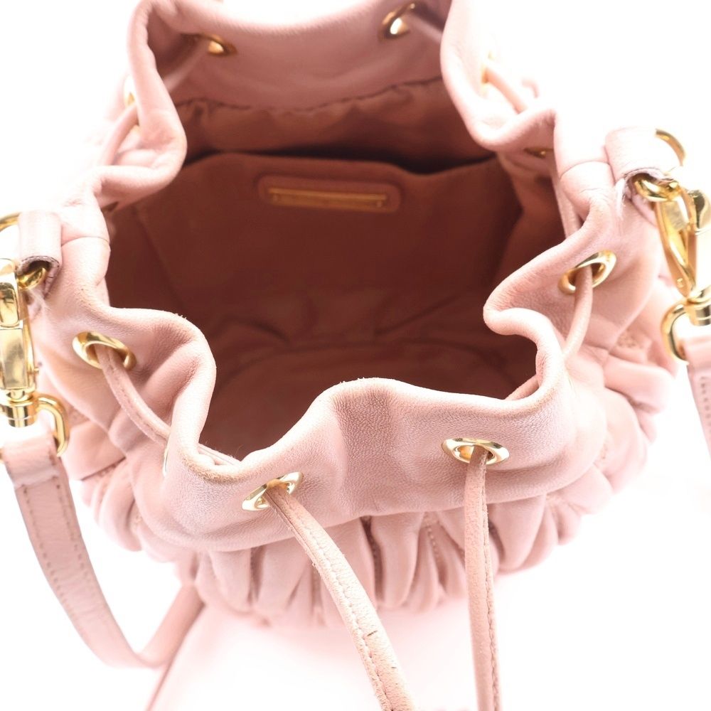 【MIUMIU】5BE085 キラキラビジュー 巾着バッグ 楽天市場】ビジュー（ブランドミュウミュウ）（レディースバッグ